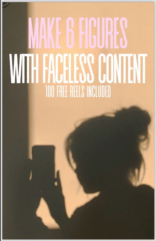 Make 6 Figures With Faceless Content